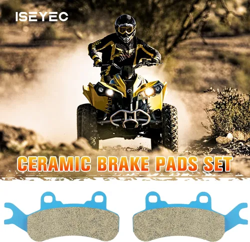 Vista 6 de Juego de pastillas de freno de cerámica delanteras y traseras para Can-Am Maverick X3 2017-2023, Maverick Sport 1000/1000R, Maverick Trail