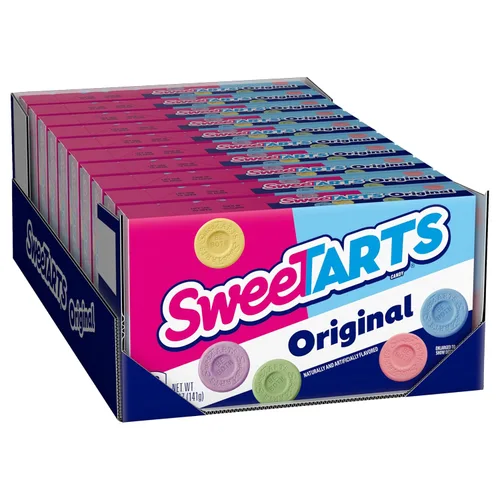 Vista 9 de SweeTARTS Mini caramelos masticables, bolsas de 1.8 onzas (paquete de 48)