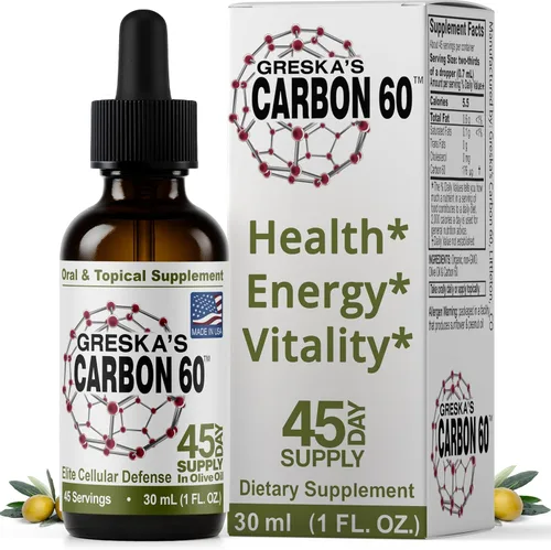 Vista 7 de Greska's Carbon-60 Suministro de 3 meses (paquete de dos 45 días)