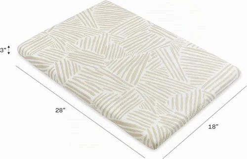 Vista 7 de Babyletto Sábanas de Muselina para Moisés de Bebé para Niñas y Niños - Certificadas GOTS Funda de Algodón Orgánico Transpirable - Ajustadas 360°