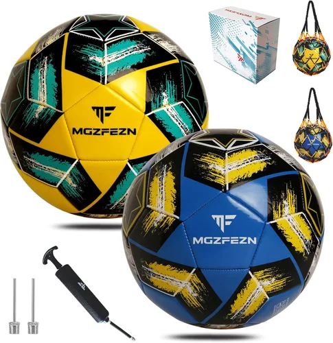 Vista 19 de Balón de fútbol juvenil tamaño 4, para niños, para jugar al aire libre, práctica, pelota de fútbol para adolescentes, niños y niñas, para interiores