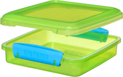 Vista 8 de Sistema To Go Collection - Caja para sándwiches, recipiente para comida, recipientes para alimentos, Variados