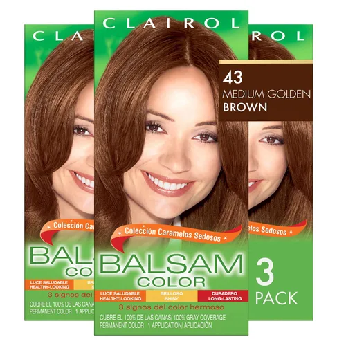 Vista 26 de Clairol Balsam - Tinte permanente para el cabello, marrón oscuro 020, paquete de 1 unidad