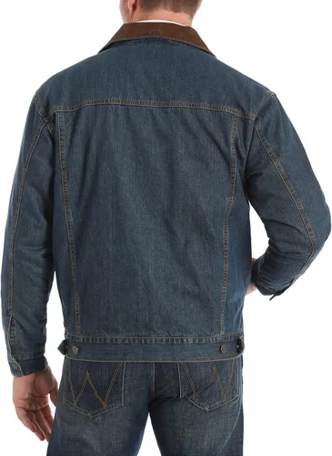 Vista 2 de Wrangler Men's Blanket Lined Denim Jacket