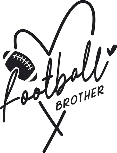 Vista 6 de SEC Apparel Parches termoadhesivos de la familia de fútbol Adhesivos Transferencias Apliques letras para camisetas Ropa de tela (Football Sister 1)