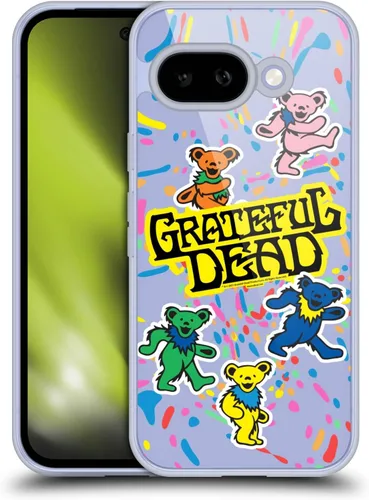 Vista 249 de Head Case Designs Funda de gel con licencia oficial de Grateful Dead Bear Trends [protección de grado militar] compatible con Google Pixel 3