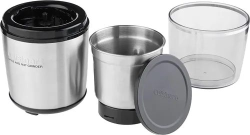 Vista 2 de Cuisinart - Molinillo de especias y nueces, tapa superior para encendido/apagado, apto para lavavajillas Electric grinder with heavy-duty motor