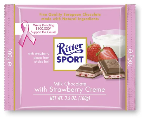 Vista 4 de Ritter Sport Nugat (Pralino) 3.53 oz (paquete de 13)