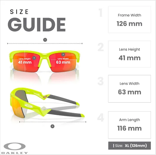 Vista 4 de Oakley Unisex Kids Oj9008 Flak Xxs Square Sunglasses