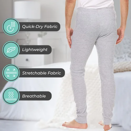 Vista 5 de DARESAY Camisa y pantalón térmico de manga larga para hombre capa base para camisetas y chaquetas conjunto de capa base para hombres 2