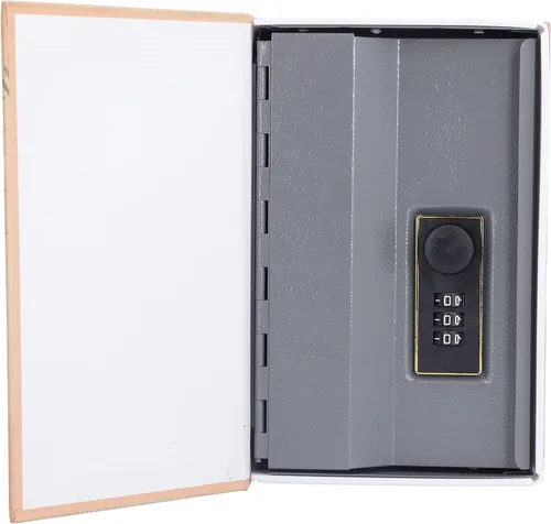 Vista 5 de Caja de seguridad de la cerradura, caja fuerte mini caja de colección para la tarjeta para el dinero en efectivo para la joyería para el dinero