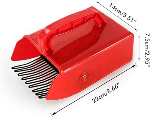 Vista 6 de Blueberry Picker with Handle Berry Picking Aid Fruit Picker Orchard Picking Tool Raspberries Blueberry Blackcurrantfriendly, Effective and Easy to