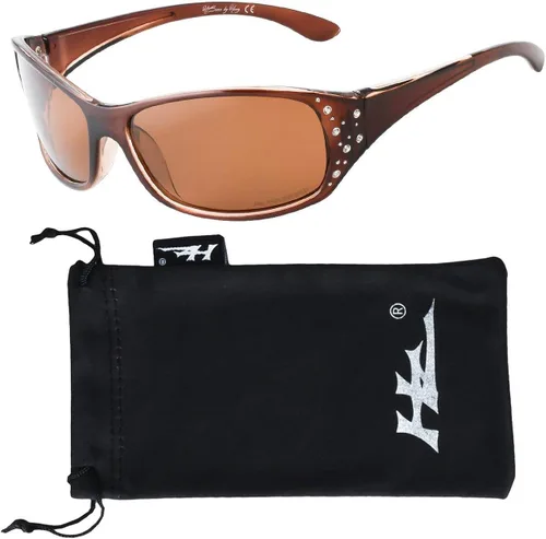 Vista 4 de Gafas de sol polarizadas para mujer gafas de sol de moda de primera calidad serie HZ Elettra para mujer