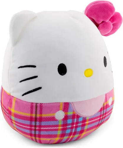 Vista 3 de Squishmallows Cuadros rojos Hello Kitty de 8