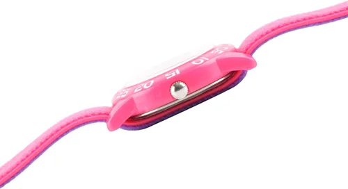 Vista 4 de Red Balloon - Reloj analógico de cuarzo y nailon para niños, Rosado