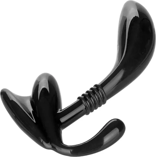 Vista 3 de CalExotics Apollo - Sondas curvadas para próstata, color negro