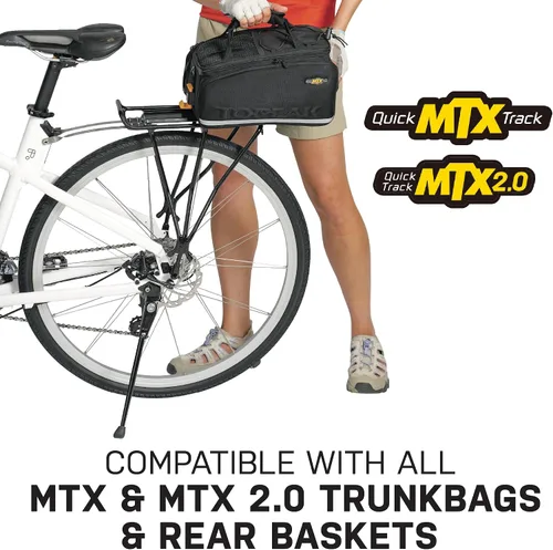 Vista 5 de Topeak BabySeat II with MTX Rack for Disc Brake Bikes (29" Wheel Compatible)