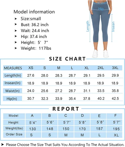 Vista 7 de The Gym People - Pantalones deportivos gruesos de tiro alto, con bolsillos y control de abdomen, leggings para entrenar, correr, hacer yoga