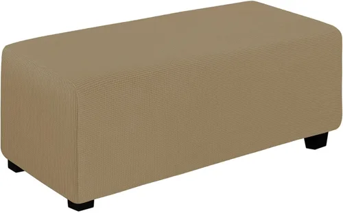 Vista 72 de Easy-Going Funda Elástica para Otomana Taburete de Almacenamiento Plegable Protector de Muebles Funda Rectangular Suave con Parte Inferior Elástica
