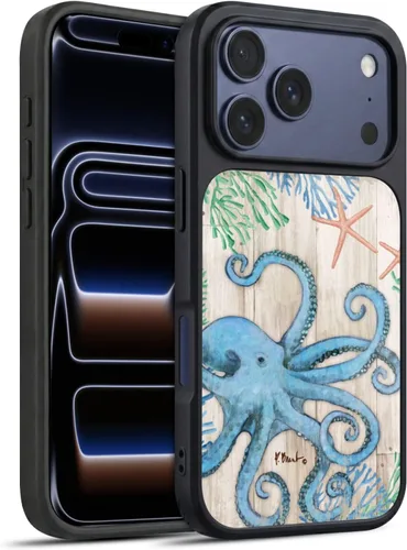 Vista 60 de Head Case Designs Officially Licensed Paul Brent Agate Mermaid Coastal Gel Armor Case [Military Grade Drop Protection] Compatible with Apple iPhone