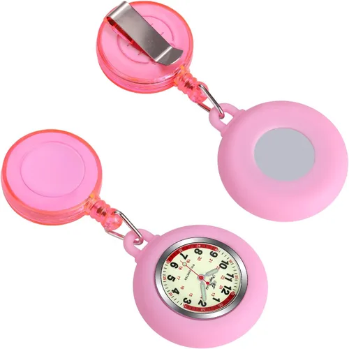 Vista 3 de SIBOSUN Reloj de enfermera para enfermera, médico, reloj médico para estudiantes de medicina y médicos, reloj unisex de fácil lectura para mujeres
