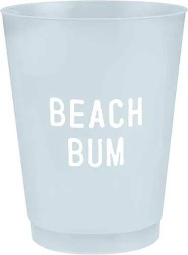 Vista 4 de Santa Barbara Design Studio Party Shot Glass - 10 vasos reutilizables de plástico sin BPA, 2 onzas, tequila de sal y lima