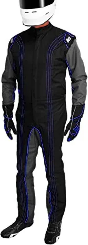 Vista 29 de K1 Race Gear CIK/FIA traje de competición de go kart, nivel 2, aprobado, M, Rojo