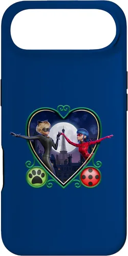 Vista 27 de Miraculous Ladybug and Cat Noir The Movie Heart - Carcasa para iPhone 17