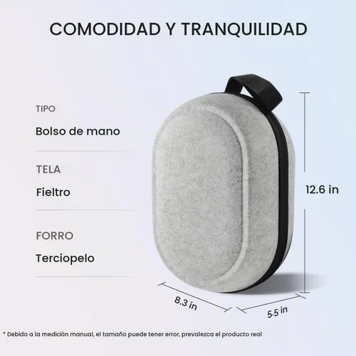 Vista 7 de BnLnHOGVR - Funda de transporte para Meta Quest 3S/3/2, marco de vapor, correa Elite