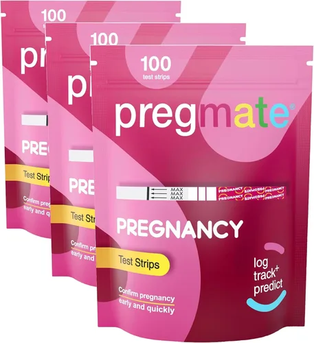Vista 14 de Kit de test de embarazo Pregmate con tiras de detección de HCG mediante orina, 1