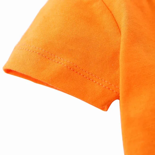 Vista 5 de Mameluco de algodón para bebé, cosplay, recién nacido, ropa de una pieza para niño, Naranja2