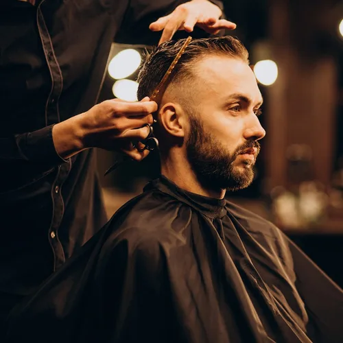 Vista 6 de Fcysy - Tijeras de corte de pelo, juego de tijeras de peluquería profesional, tijeras de peluquería, tijeras de mezcla, accesorios de peluquería