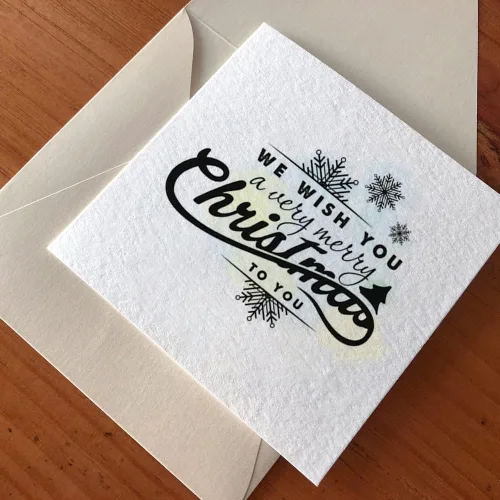 Vista 5 de Sellos transparentes de Navidad para hacer tarjetas, decoración temática de Navidad, palabras de bendición, sellos de silicona transparente