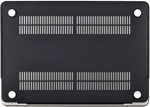 Vista 6 de UESWILL Estuche rígido mate suave compatible con MacBook Pro de 15 pulgadas con Touch Bar y USB-C de 2016-2019, modelo A1990 A1707, negro