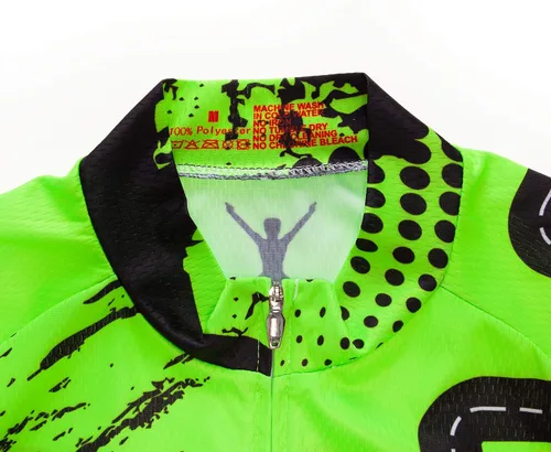 Vista 138 de Weimostar Hombre Ciclismo Jersey Manga Corta Bicicleta Ropa Multicolor Diamante