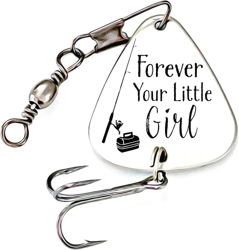 Vista 10 de Wedding Party Gift Fishing Lure Best Man Groomsman Officiant Usher Forever Your Little GILR Wedding-Lure