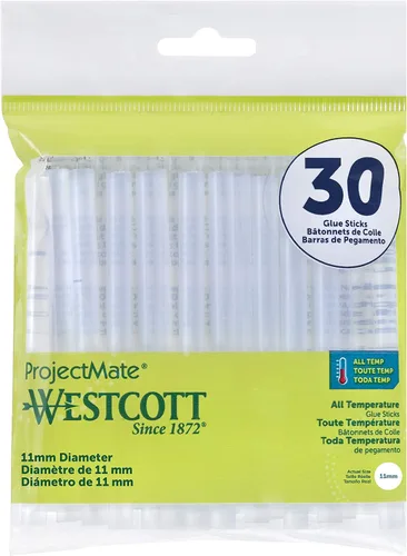 Vista 12 de Westcott ¡Muy genial! Barras de pegamento de baja temperatura para jóvenes artesanos, paquete de 360