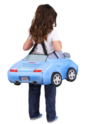 Vista 2 de Disfraz Toddler de Sally Ride-In de Pixar Cars para Niña Multicolor