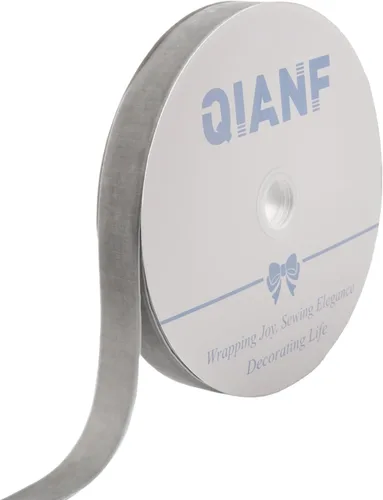 Vista 11 de QIANF Cinta de terciopelo, carrete de 1 1/2 pulgadas por 25 yardas (rojo)