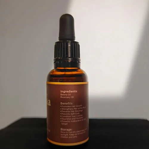 Vista 7 de Batana - Aceite de romero para el crecimiento del cabello, 100% puro y orgánico natural con romero que mejora el grosor y la fuerza, aceite