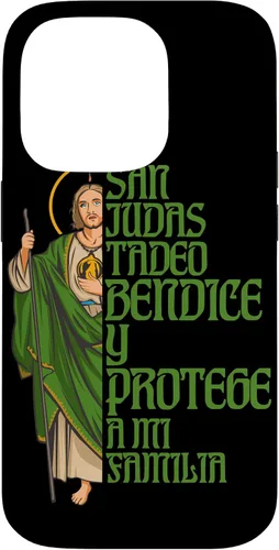 Vista 17 de Saint Jude Thaddeus. Bless and Protect My Family Case for iPhone 17