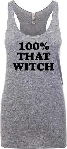 Vista 5 de Women's Graphic Racerback Tank Top, Gift for Her, Shirts with Sayings, Yoga Tee, Song