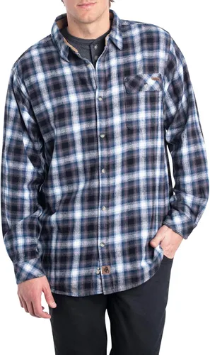 Vista 3 de Legendary Whitetails Camisa de franela de manga larga con botones para hombre, 100% algodón