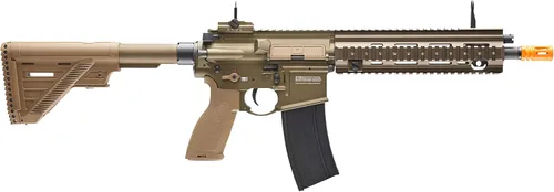 Vista 5 de HK Heckler & Koch 416 A5 AEG Rifle Automático de Airsoft BB de 6mm, Color Canela
