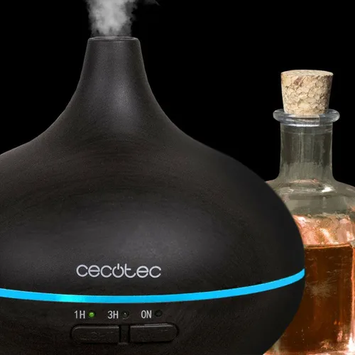 Vista 5 de Humidificador Difusor de Aromas Cecotec Pure Aroma 150 YIN Negro Plástico 150 ml (7 W) (1 unidad)