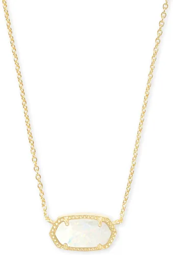 Vista 157 de Kendra Scott - Collar Elisa con dije para mujer, joyería de moda, chapado en oro de 14 quilates