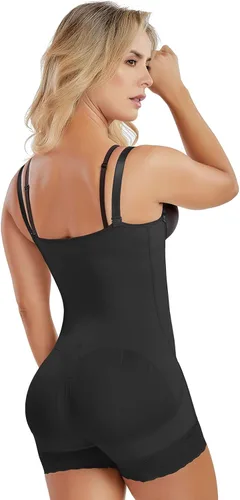 Vista 2 de Fajas Colombianas Reductoras y Moldeadoras moldeador corporal posparto para mujer ropa de compresión postcirugía
