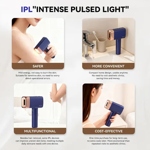 Vista 6 de MLAY T14 IPL depilación, dispositivo de enfriamiento de hielo para mujeres