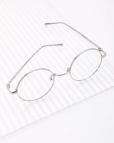 Vista 6 de Pro Acme Lentes transparentes con marco de metal redondo retro sin receta