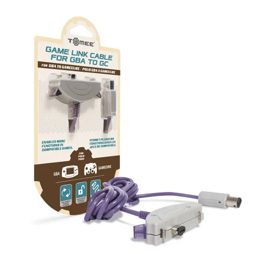 Vista 2 de Tomee Cable for Game Boy Advance Compatible with GameCube